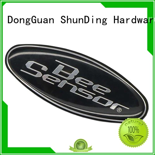 Aluminum Sticker Factory Clean Resin Domed Epoxy Sticker SD-S00002