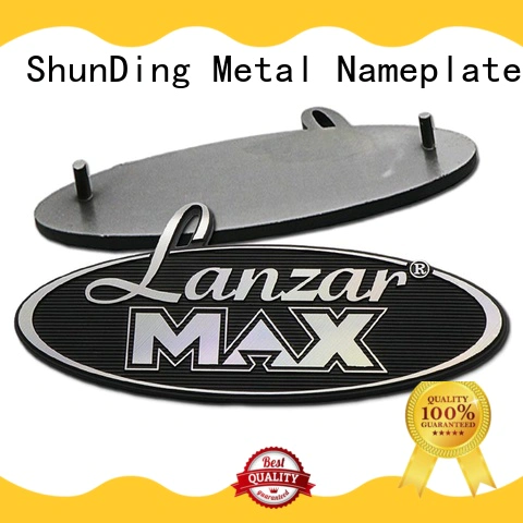 ShunDing personalized name plates with cheap price for company