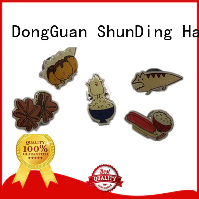 ShunDing stunning metal badge manufacturers type for souvenir