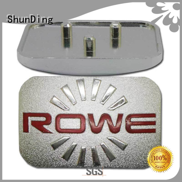 hot-sale aluminium name plate by Chinese manufaturer for identification ShunDing