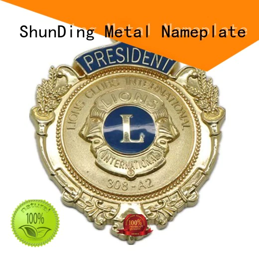 ShunDing custom metal medal cost for activist