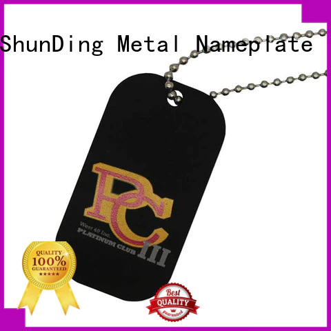 ShunDing pattern metal keychain free quote for activist