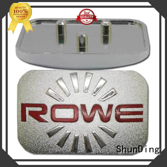 Hot exquisite metal name plate mounting ShunDing Brand