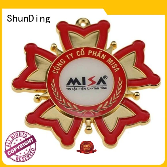 ShunDing plate personalised metal badges experts for auction