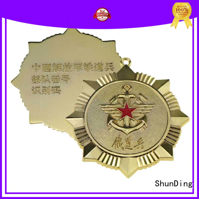 ShunDing quality custom metal pin badges supplier for identification