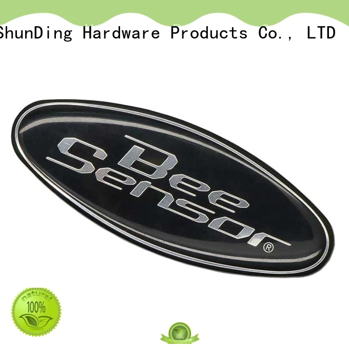 steel nickel sticker with cheap price for activist ShunDing