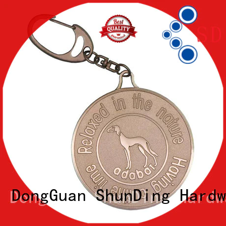 ShunDing Brand custom anodized garment metal dog tags