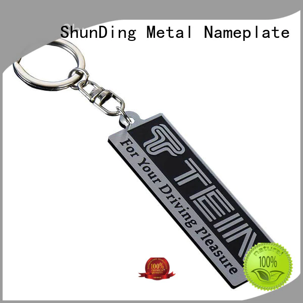 embossed metal tag order now for company