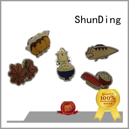 ShunDing own metal pin badges for-sale for identification