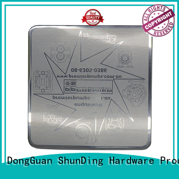 ShunDing inexpensive stainless steel sticker by Chinese manufaturer for souvenir