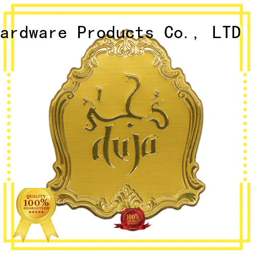 ShunDing silver metal plate sticker with good price for souvenir