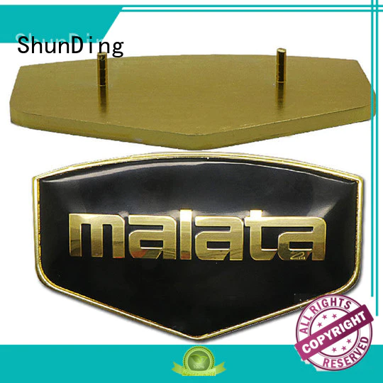 ShunDing first-rate metal engraved name plates factory price for staff