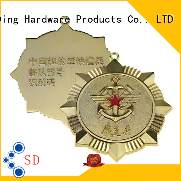 ShunDing fine- quality custom metal logo badges price for company