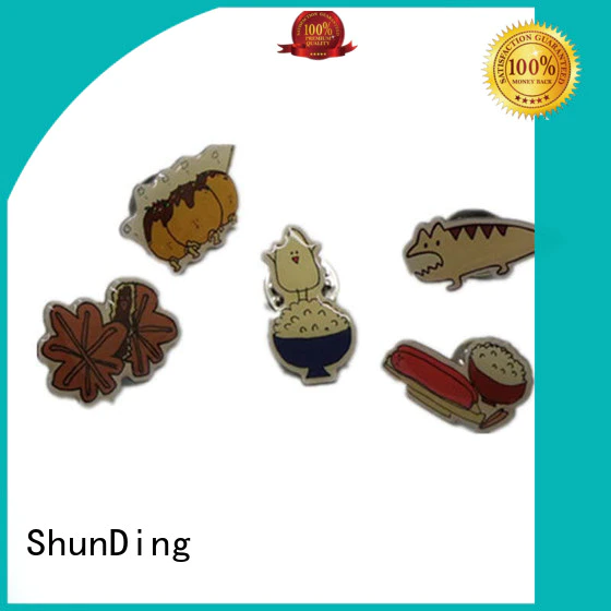 ShunDing design metal security badge supplier for souvenir