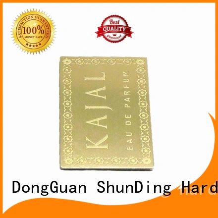 ShunDing perfume metal adhesive labels bulk production for company