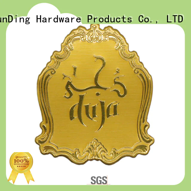 ShunDing fashion metal stickers for cars with good price for souvenir