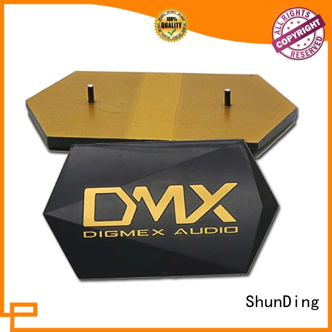 high-quality aluminum name plate directly sale for auction ShunDing