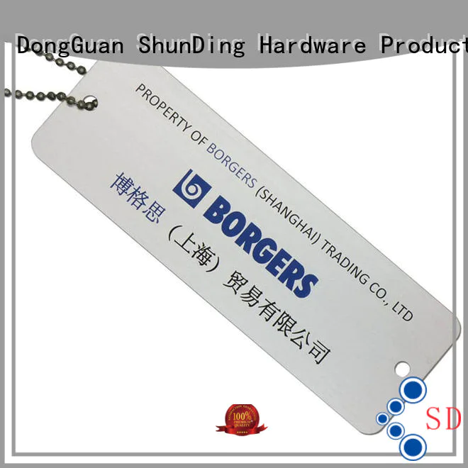 ShunDing stable metal luggage tags cost for meeting