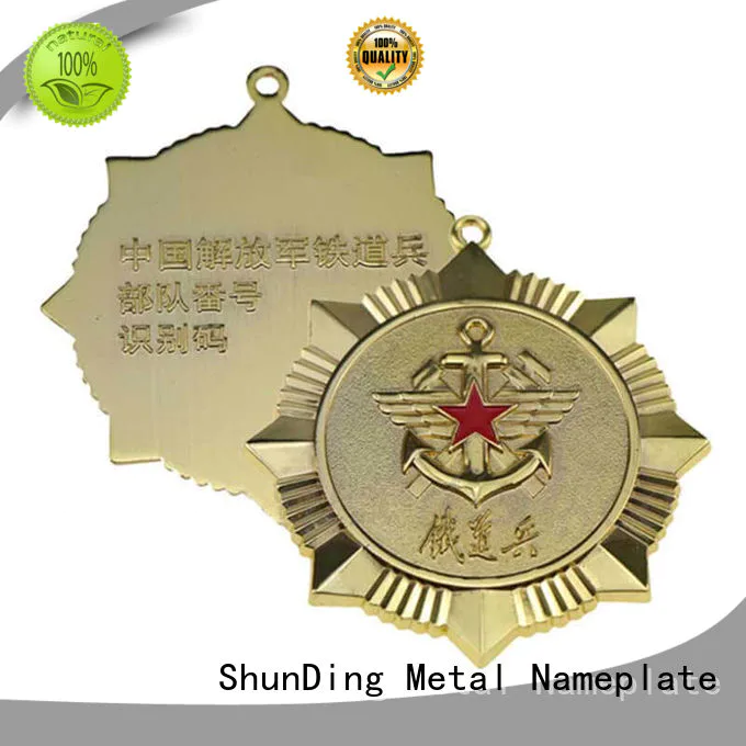 ShunDing selling metal logo badge supplier for company