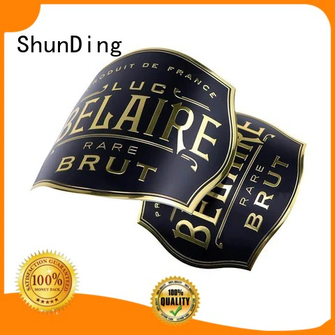 ShunDing new-arrival metal label factory price for commendation