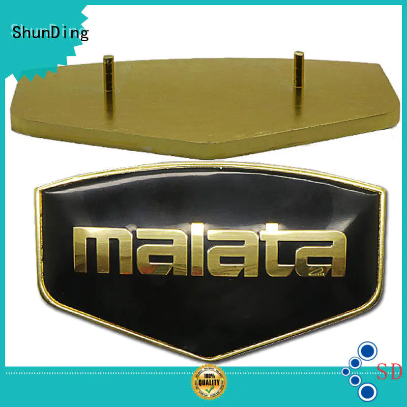 ShunDing Brand mounting private exquisite metal name plate