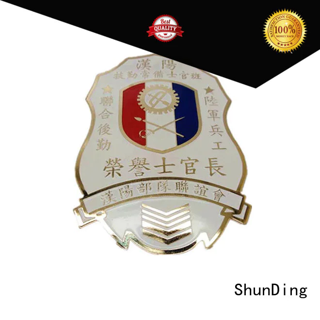 make custom metal medal supplier for staff ShunDing
