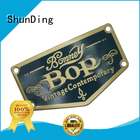 ShunDing inexpensive metal sticker with good price for meeting