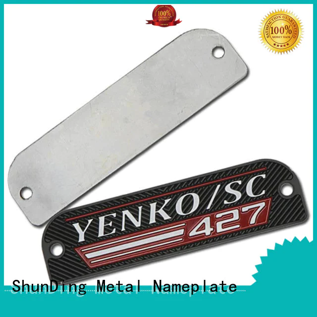 ShunDing 3d personalized name plates from China for staff