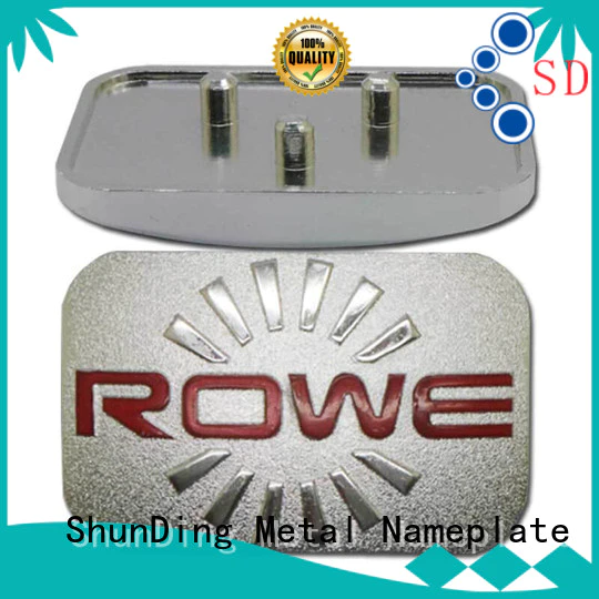 ShunDing high-quality table name plate by Chinese manufaturer for commendation