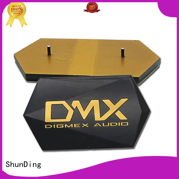 Custom luxury door name plates mounting ShunDing