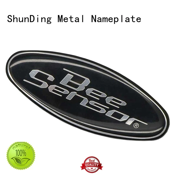 metal plate sticker domed for commendation ShunDing