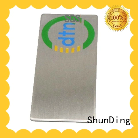 diamond barcode labels anodized for activist ShunDing