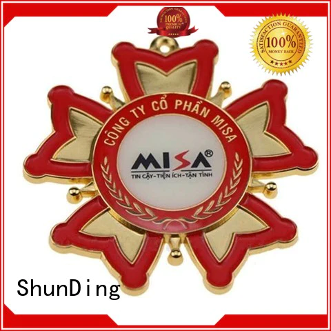 ShunDing quality metal badge marketing for staff