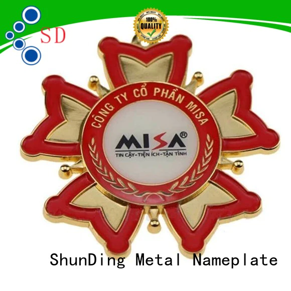 ShunDing quality aluminium sticker China Factory for identification
