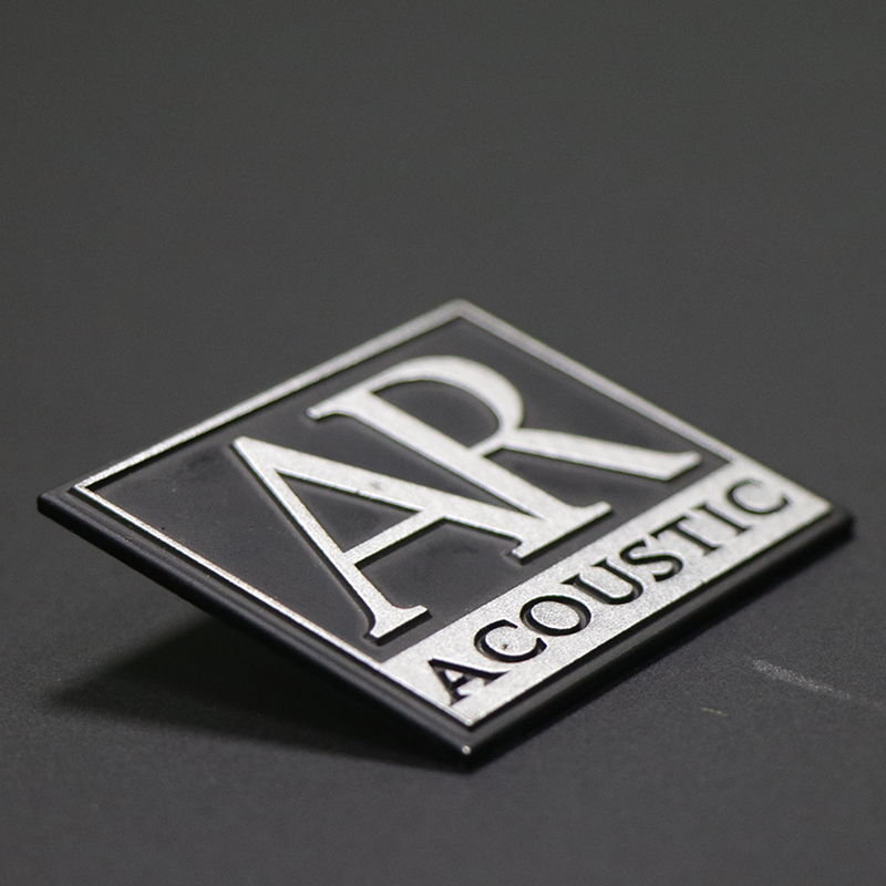 Custom Embossed Painting Aluminum Metal Nameplate Shunding