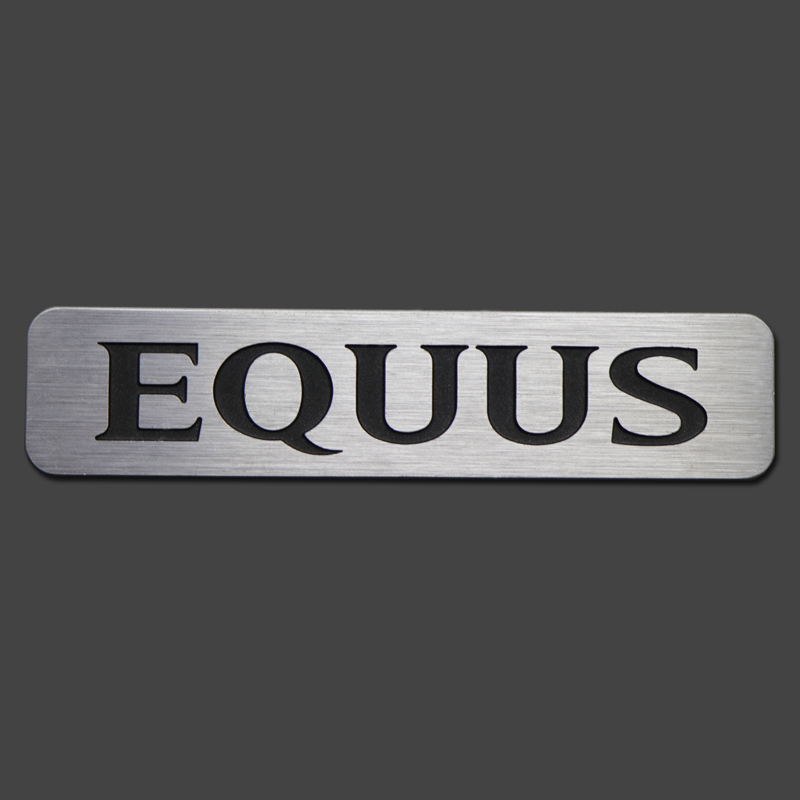 Custom Embossed Metal Nameplate Shunding