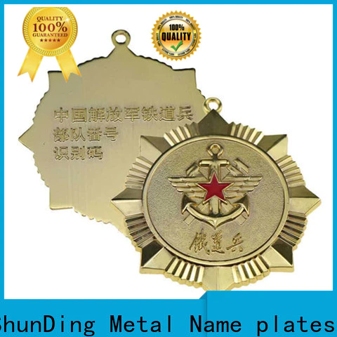 advanced custom metal badges private supplier for identification