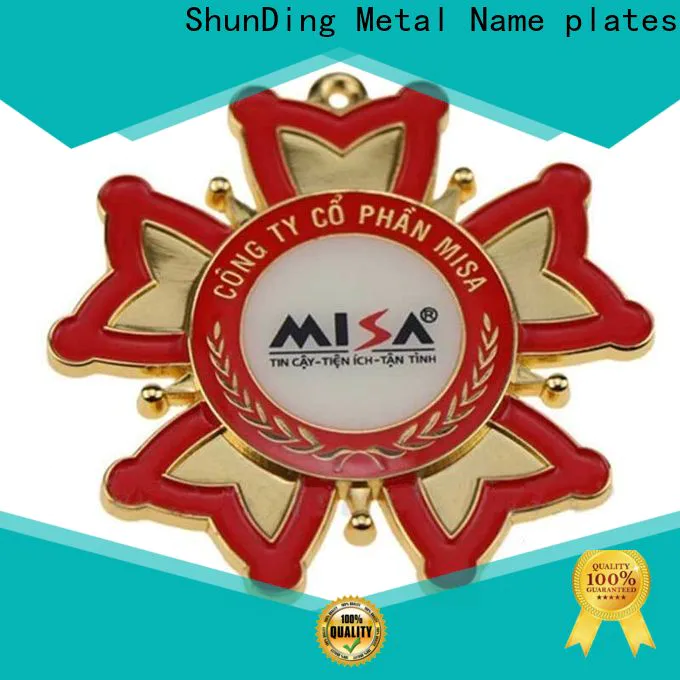 ShunDing fine- quality metal medal marketing for identification