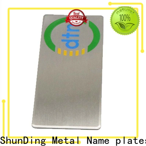 ShunDing metal plaque inquire now for souvenir