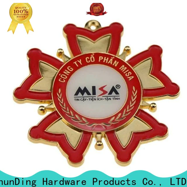 ShunDing pin personalised metal badges owner for company