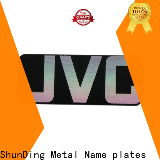 ShunDing effective custom name plates producer for meeting