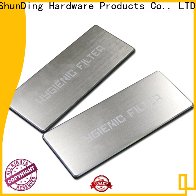 inexpensive stainless steel nameplates certifications for company