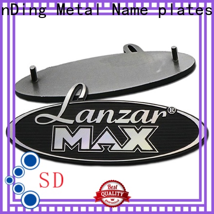 fashion metal labels supplier for meeting