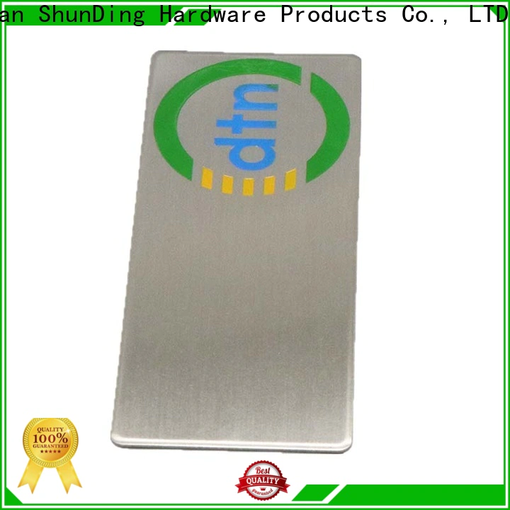 high-quality blank metal name plates with good price for company