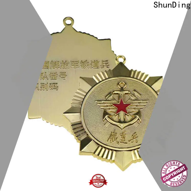 ShunDing diecasting badge metal supplier for souvenir