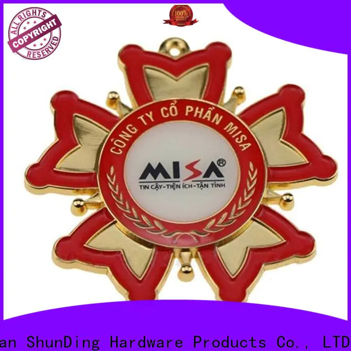 ShunDing fashion metal badge manufacturers for-sale for commendation