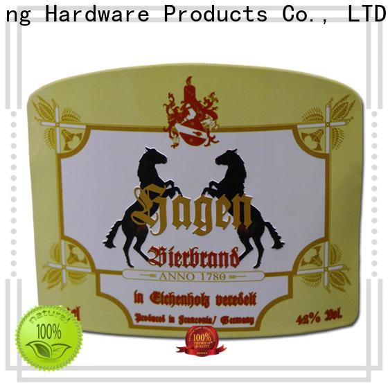 ShunDing bottle labels certifications for souvenir