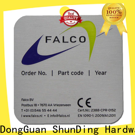 ShunDing quality metal labels manufacturer for commendation