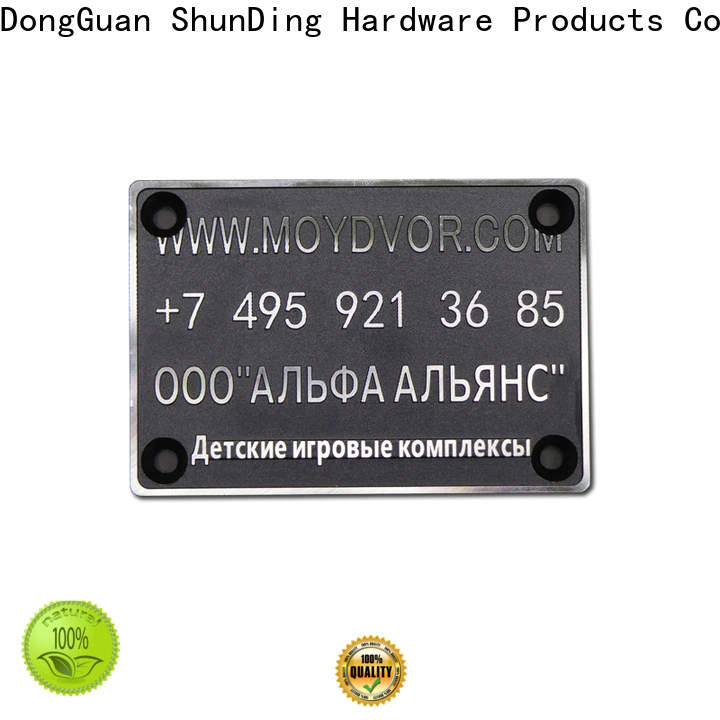 useful metal engraved name plates producer for staff