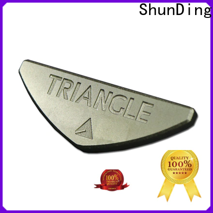 ShunDing metal engraved name plates certifications for staff